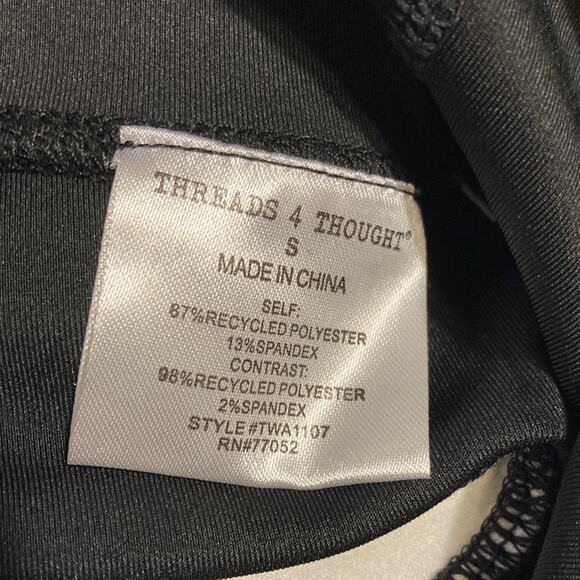 NWT Threads 4 Thought Black & White Sz S Leggings - Picture 9 of 12
